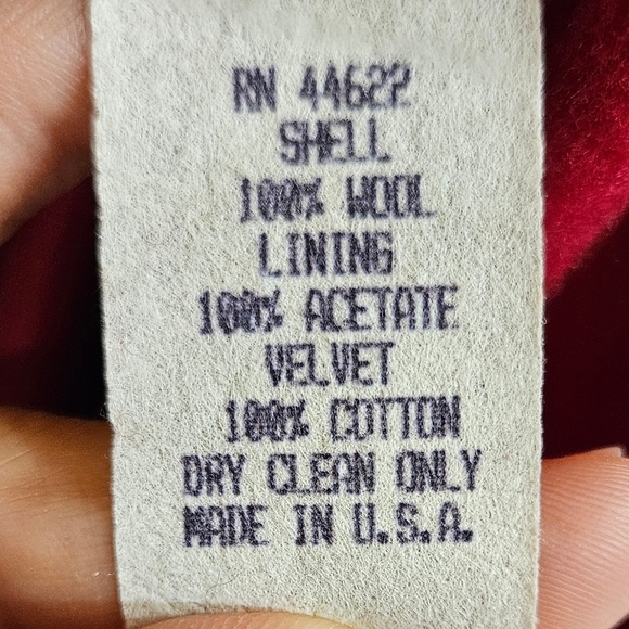 Offers Vintage Albert Nipon Red Long Coat - Picture 11 of 14